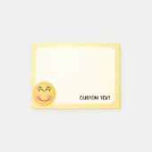Een glimlachend gezicht met glimlende ogen post-it® notes (Voorkant)