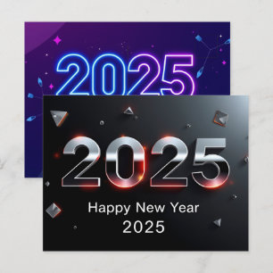 Een glimp van 2025 briefkaart