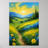 Een glimp van de Natuur Poster (Voorkant)