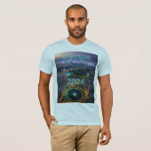 Een glimp van een buitenaardse planeet t-shirt (Voorkant volledig)