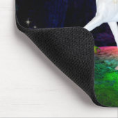 Een glimp van een Unicorn - Fantasy Mousepad Muismat (Hoek)