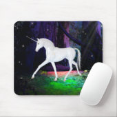 Een glimp van een Unicorn - Fantasy Mousepad Muismat (Met muis)