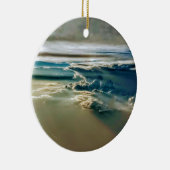 Een glimp van het Briefkaart van de hemel Keramisch Ornament (Rechts)