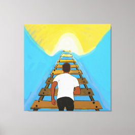 Een glimp van hoop canvas afdruk