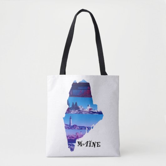 Een glimp van Maine Tote Bag (Voorkant)