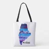 Een glimp van Maine Tote Bag (Achterkant)