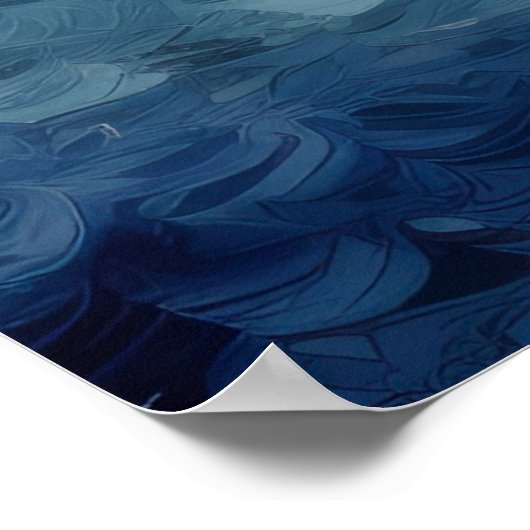 Een glimp van Monet Poster (Hoek)