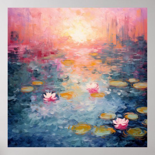 Een glimp van Monet Poster (Voorkant)