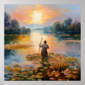 Een glimp van Monet Poster (Voorkant)