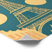 Een glimp van Parijs Poster (Hoek)