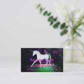 Een Glimpse van een Visitekaartje van Unicorn - Fa (Staand voorkant)