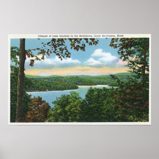 Een Glimpse van Lake Garfield Poster (Voorkant)