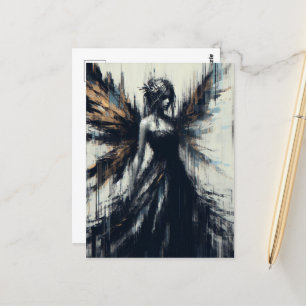 Een Glitch Fairy Briefkaart