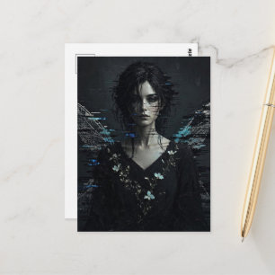 Een Glitch Fee Briefkaart
