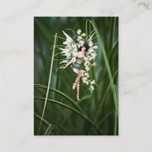 Een gloed in de tuinmini-printer visitekaartje (Voorkant)