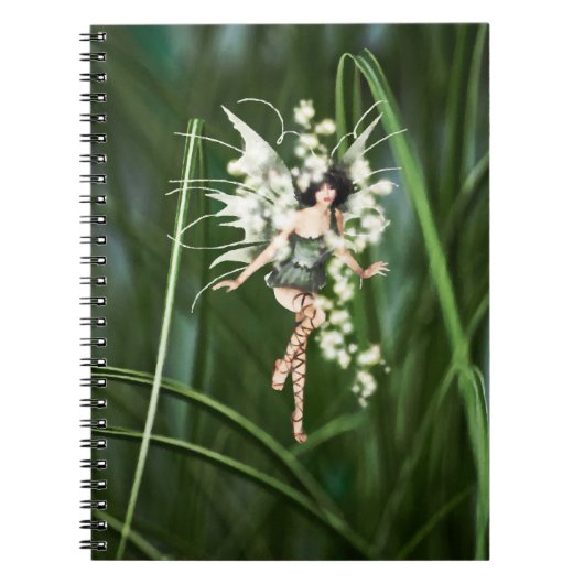 Een gloed in het tuin notitieboek (Voorkant)