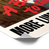 Een gloed op de as poster (Hoek)