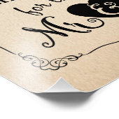 een gloedstok voor bruiloft of feest foto afdruk (Hoek)