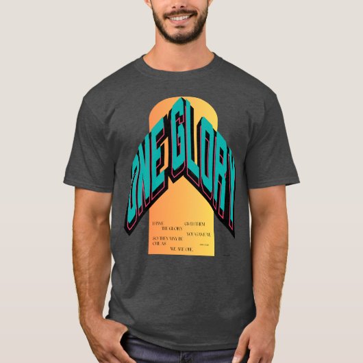 Een gloriepijl omhoog t-shirt (Voorkant)