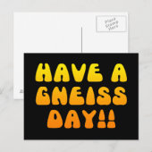 Een gneisdag! Briefkaart (Voorkant / Achterkant)