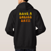 Een gneisdag! Hoodie (backprint) (Achterkant)