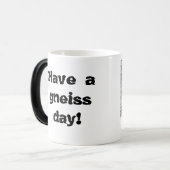 Een gneisdag! magische mok (Voorkant links)