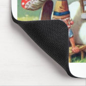 Een gnoom die in een paddenstoel leeft muismat (Hoek)