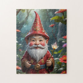 Een gnoom noemt fortuin legpuzzel