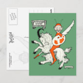 Een Goblin Knight Briefkaart (Voorkant / Achterkant)