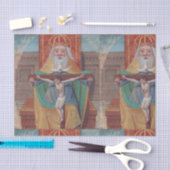 Eén God Heilige Drie-eenheid in Glorie Tissuepapier (Craft)