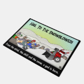 Een God is geboren Doormat Deurmat (Schuin)