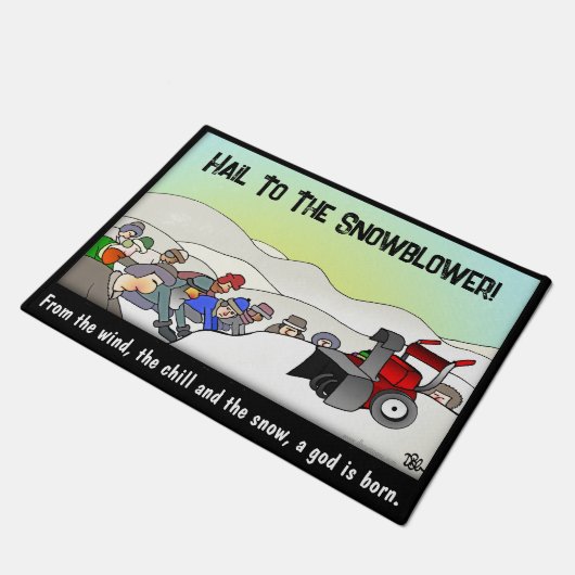 Een God is geboren Doormat Deurmat (Schuin)