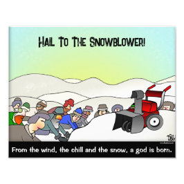 Een God is geboren Foto Afdruk