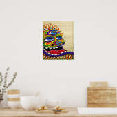 Eén God Poster (Keuken)