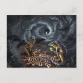 Een godenspel briefkaart (Voorkant)