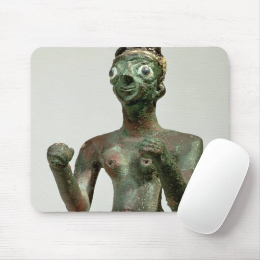 Een godin van Mari, Early Dynastic Period, c.25th- Muismat (Met muis)