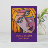 Een godin zijn is geen gemakkelijke platte Kaart (Staand voorkant)