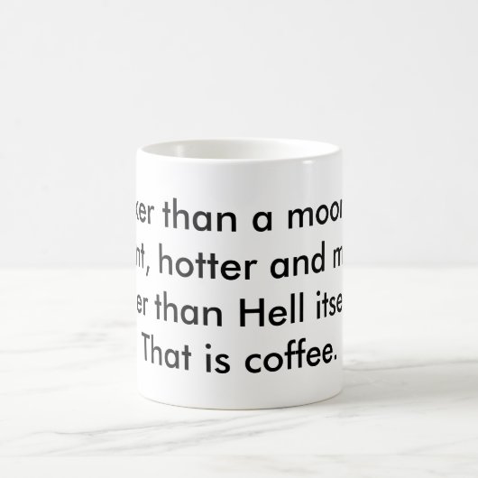 Een Godot-zin (Mok) Koffiemok (Center)