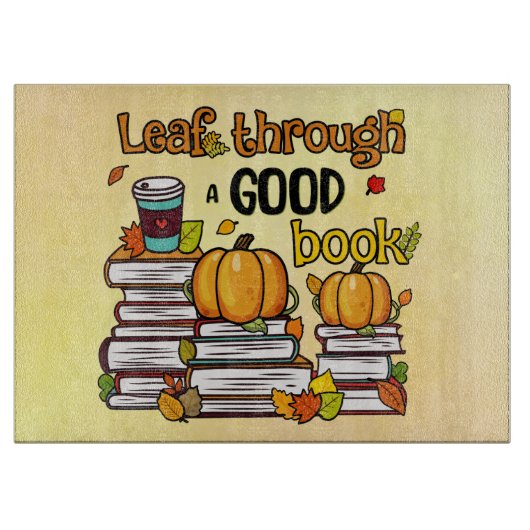 Een goed boek door de sluier snijplank (Voorkant)