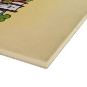 Een goed boek door de sluier snijplank (Hoek)