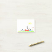 een goed boek lezen post-it® notes (Op bureau)