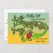 Een goed boek maken briefkaart (Voorkant / Achterkant)