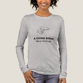Een goed boek Tri-Blend shirt (Voorkant)