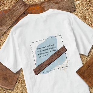 Een goed bord t-shirt