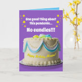 Eén goed ding over pandemisch: geen kaarsen op de  kaart (Gele Bloem)