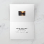 Een goed doekje gevouwen Wenskaart Kaart (Binnen)