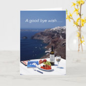 Een goed doekje gevouwen Wenskaart Kaart (Gele Bloem)