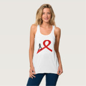 Een goed doel - Vrouw in rood T-shirt (Volledige Voorkant)