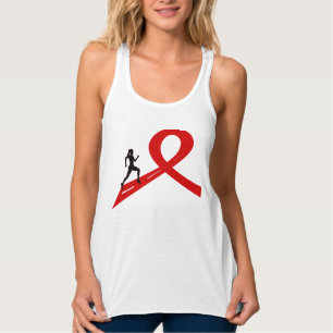 Een goed doel - Vrouw in rood T-shirt