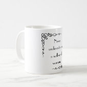 Een goed gelezen vrouw-Mok nooit onderschatten Koffiemok (Voorkant links)